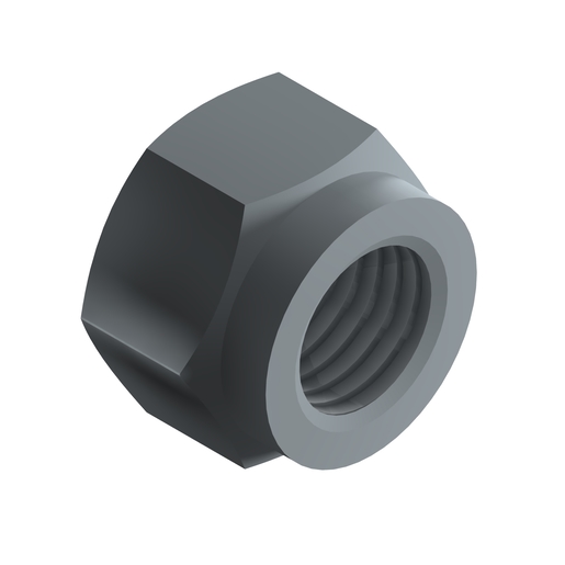 Hexagon nut ISO 7040 M20 self-locking 8 galv.