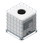 Doka-Trenn in container of 1000l